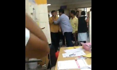 WATCH | Patient's kin attack doctor at Hyderabad hospital