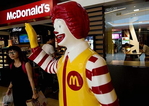 A McDonalds outlet in New Delhi. (File Photo)