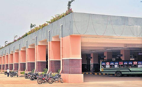 The newly constructed terminus at Madhavaram | D SAMPATH KUMAR