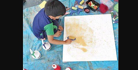 Virat Kiran showed four works with those of   MF Hussain in 2016  Koustubh Trivedi