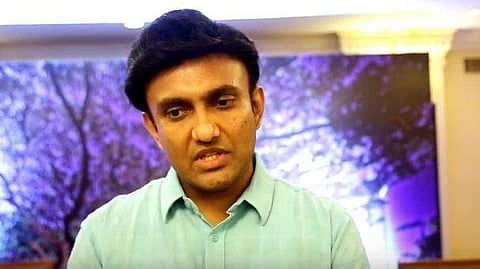 Karnataka Congress MLA K Sudhakar (Photo | Youtube screengrab)