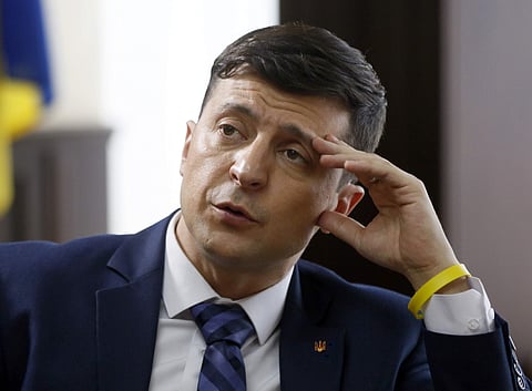 Ukrainian president Volodymyr Zelenskiy (File photo | AP)
