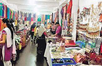 Exotic handicrafts come calling