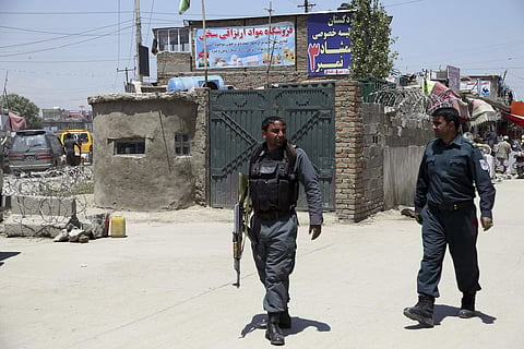 Image of Afghan security personnel used for representational purpose (Photo | AP)