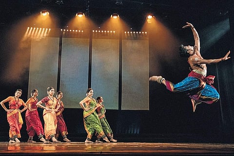 A  still from Tales of the Bull and the Tiger