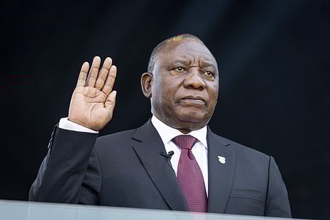 Newly elected South African President Cyril Ramaphosa (Photo | AP)