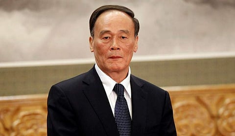Chinese Vice President Wang Qishan arrives in Pakistan on three-day official visit