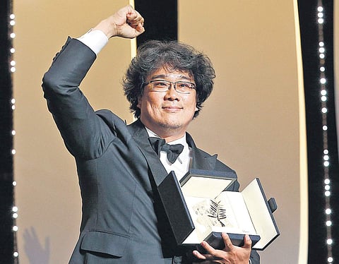 Bong Joon-ho walks away with Palme d’Or for Parasite at Cannes