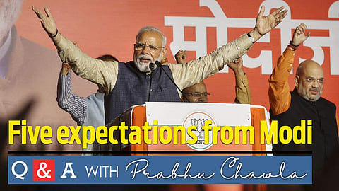 Q&A with Prabhu Chawla 25: A five-point agenda for the new government