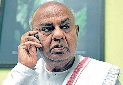 JD(S) chief HD Deve Gowda