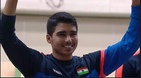 Saurabh Chaudhary. (Photo | Twitter/@SarkarSpeaking)