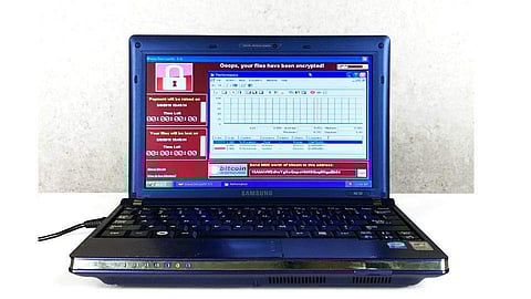 Virus filled laptop.(The Persistence of Chaos)