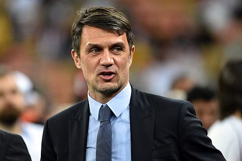 Maldini retired in 2009 after a glittering 24-year career | AFP