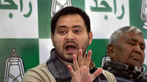 RJD leader Tejaswi Yadav (File | PTI)