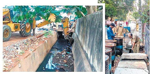 The pre-monsoon cleaning drive which began on Wednesday