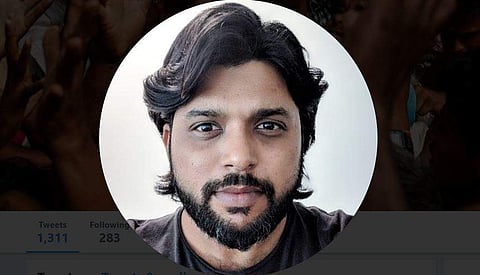 Siddiqui Ahamad Danish who was arrested by the Lankan police (Photo | Twitter@dansiddiqui)