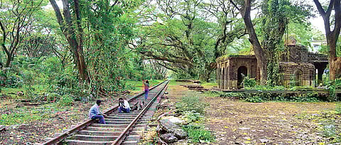 The Old Railway Station  Albin Mathew