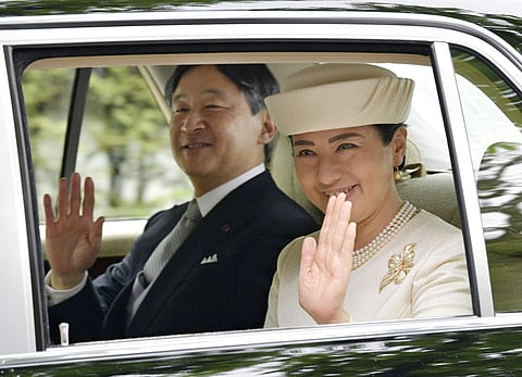 Japan's new Emperor Naruhito and new Empress Masako (Photo | AP)