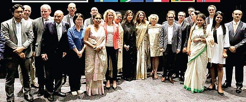 Consulates in Mumbai who gathered to watch Son Rise by filmmaker Vibha Bakshi