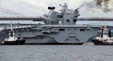 HMS Queen Elizabeth (Photo | AFP)