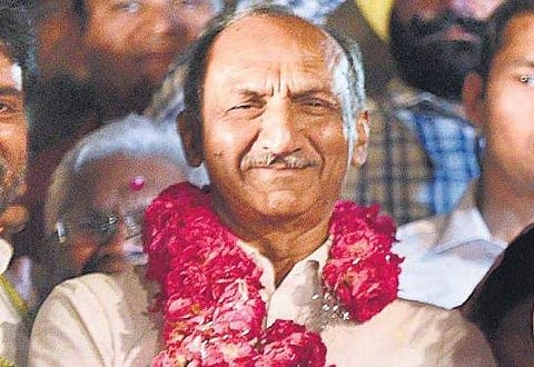 Congress veteran Jai Prakash Agarwal.