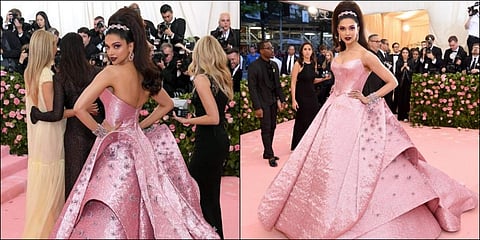 Deepika Padukone at the MET Gala 2019. (Photo | Twitter)