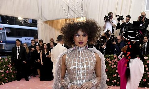 Priyanka Chopra at the Met Gala. (Photo | AP)