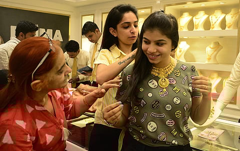 Gold has been shining in India this year. The jewellery demand for the first quarter of 2019 was 125.4 tonnes - a 5% rise over the 119.2 tonnes purchased in the same period in 2018. And now we have Akshaya Tritiya, one of the biggest drivers of gold deman