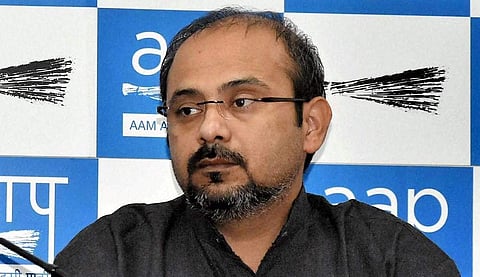 AAP's North East Delhi candidate Dilip Pandey (File Photo | PTI)
