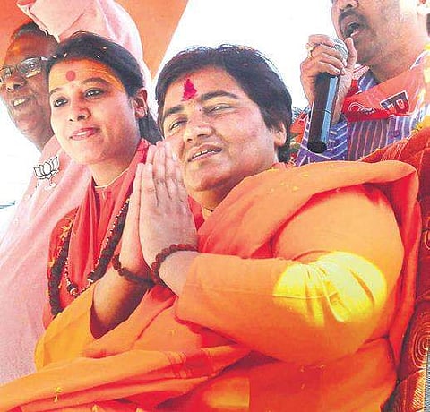 Sadhvi Pragya Singh Thakur. (Photo | PTI)
