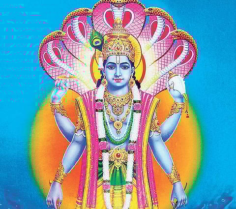 Extolling the Beautiful Form of Vishnu