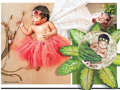 The unbearable lightness of photographing a baby