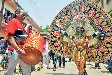 File picture of Sital Sasthi in Sambalpur 