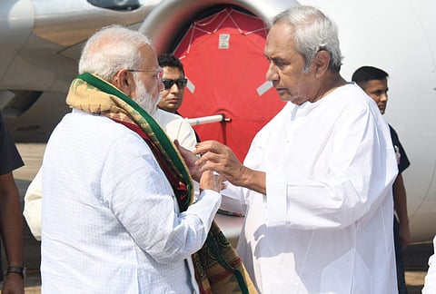 PM Narendra Modi with Odisha CM Naveen Patnaik (File Photo | EPS)