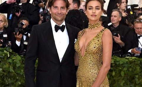 Bradley Cooper and Irina Shayk. (Photo | Twitter)