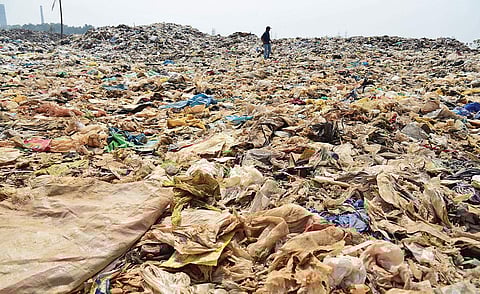 The premises of Brahmapuram waste treatment plant | Albin Mathew