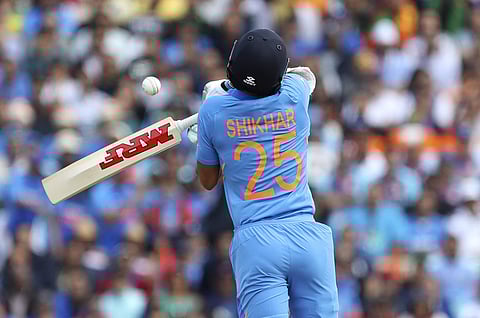 Dhawan isn't ruled out of the tournament and no replacement has been named | AP