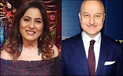Anupam Kher and Archana Puran Singh.