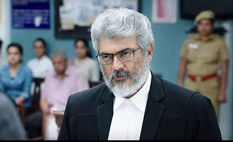 Ajith in Ner Konda Paarvai trailer. (Youtube screengrab)