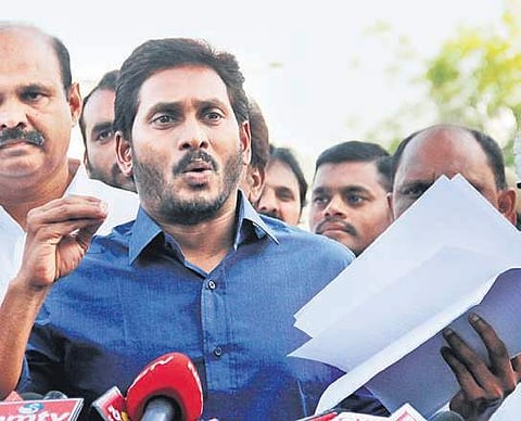 Andhra Pradesh CM YS Jagan Mohan Reddy (Photo | EPS)