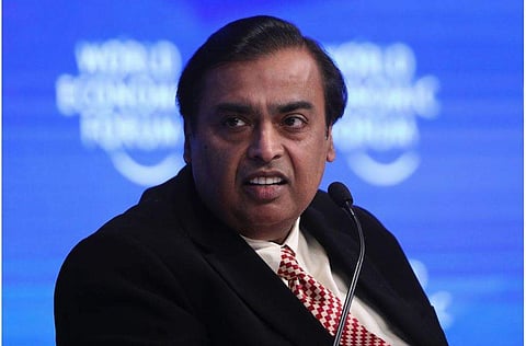 Chairman and managing director of Reliance Industries Limited Mukesh Ambani (Photo | Bloomberg)