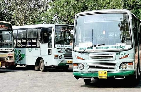 Chennai MTC buses