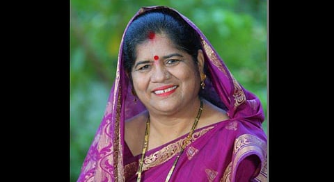 Madhya Pradesh minister Imarti Devi. (Photo | Twitter)