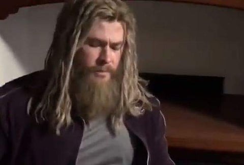 Chris Hemsworth. (Photo | Twitetr Screengrab)