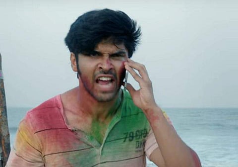 A screenshot from Adithya Varma (Photo| YouTube screengrab)