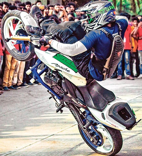 ‘I want to turn stunt riding into an adventure sport’