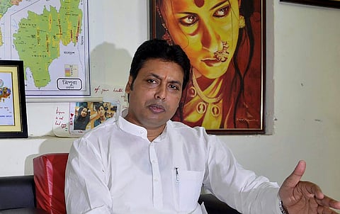 Tripura CM Biplab Deb (File | PTI)
