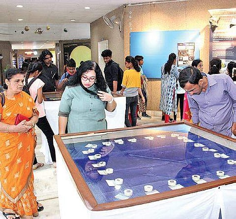 Onlookers at the event held on Asteroid Day last year