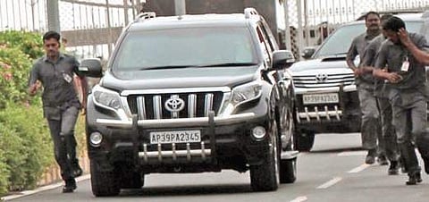 Andhra Pradesh CM Jagan Mohan Reddy's new convoy.