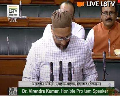 Hyderabad MP  Asaduddin Owaisi. (Photo| ANI)